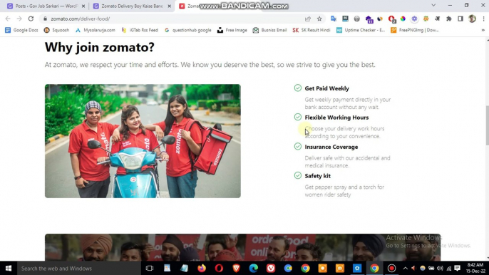 zomato delivery boy kaise bane  zomato delivery app link  zomato latest job