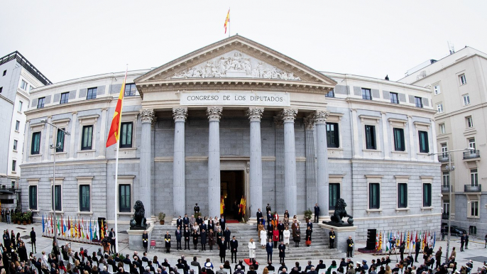 Frente común de PSOE y Unidas Podemos para defender el Congreso: "Estamos ante la amenaza más grave desde el 23F"