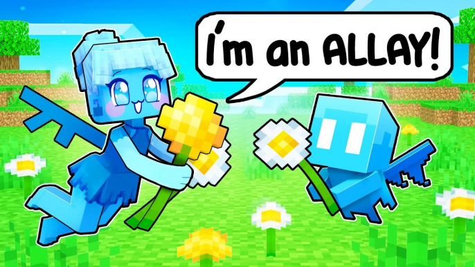 Playing as a HELPFUL Crystal ALLAY in Minecraft!