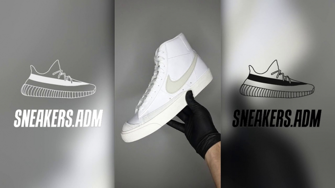 Nike Blazer Mid '77 Vintage White - BQ6806-106 - @SneakersADM