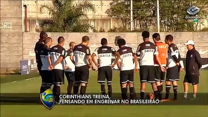 Confira a preparação do Corinthians para pegar o Grêmio