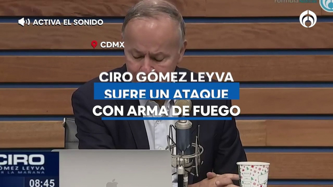 Le journaliste mexicain Ciro Gómez Leyva, l'un des plus connus à la radio et à la télévision dans le pays, annonce avoir été la cible d'une attaque par balles dont il a réchappé sain et sauf - VIDEO