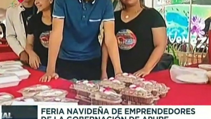 Apure | Más de 60 emprendedores dicen presente en Feria Navideña