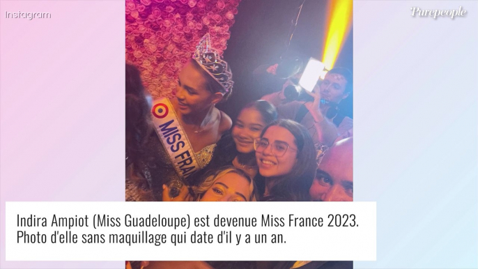 Indira Ampiot sans maquillage : Miss France 2023 méconnaissable, des photos dévoilées