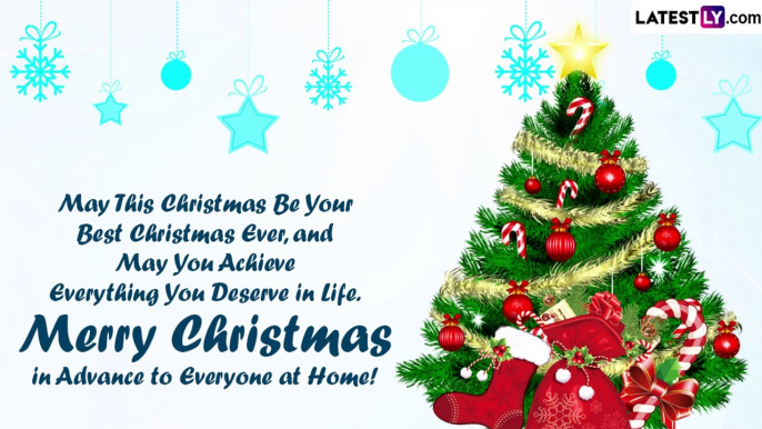 Christmas 2022 Wishes in Advance: Share These Greetings, Messages and Christmas Tree Images