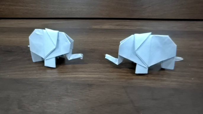 ORIGAMI - Hướng dẫn gấp mô hình con voi [thegioiorigami.com]