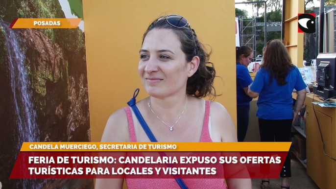 Candelaria expuso sus ofertas turísticas para locales y visitantes.