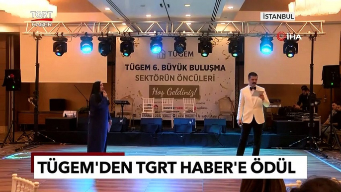 TÜGEM'den TGRT Haber'e Ödül Verildi - TGRT Haber