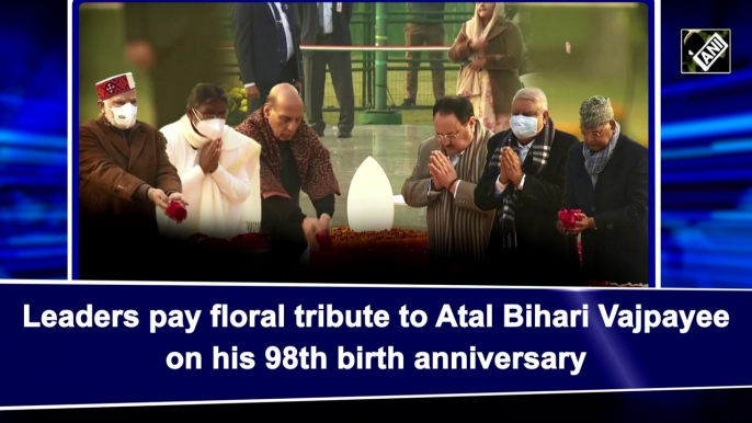 President Murmu, PM Modi, BJP leaders pay tribute to Atal Bihari Vajpayee on his birth anniversary