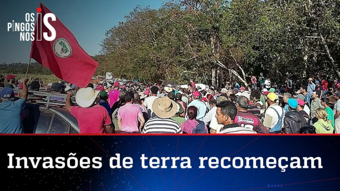 Militantes sem-terra invadem fazenda produtiva em Goiás