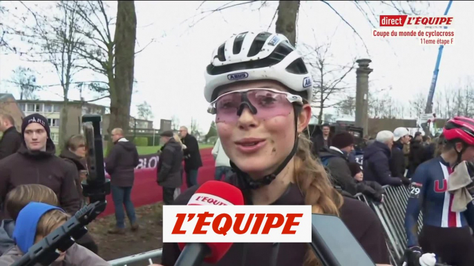 Burquier : «C'était éprouvant» - Cyclo cross - CM (F) - Gavere