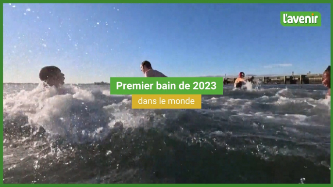 Les premiers bains de l'année 2023