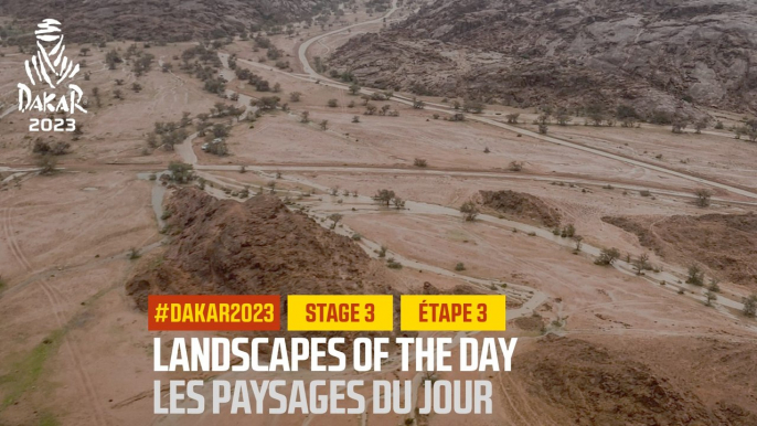 Landscapes of the Stage 3 / Les paysages de l'Étape 3 - #Dakar2023