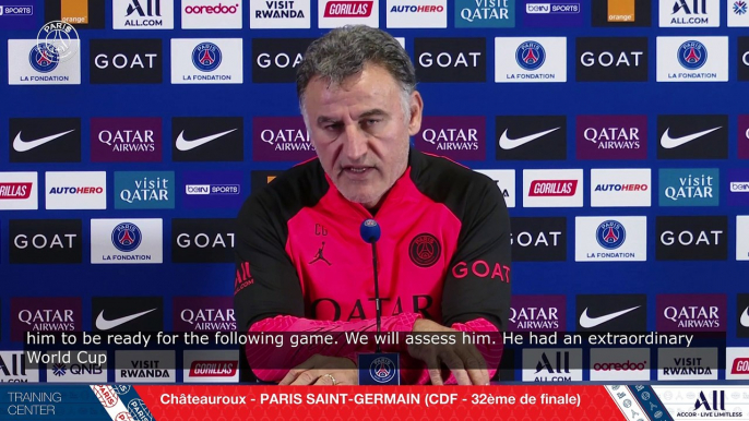 Replay : Conf' de presse de Christophe Galtier avant Châteauroux - Paris Saint-Germain