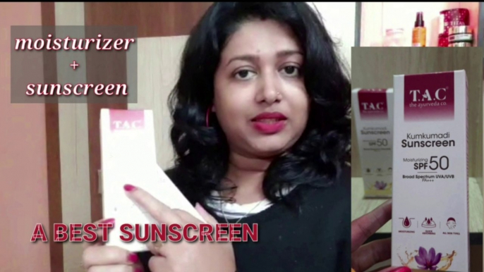 moisturizer plus sunscreen / SUNSCREEN/TAC kumkumadi sunscreen / sunscreen for all skin types /Remove white spot