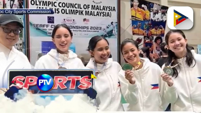 Pinoy fencers, nag-uwi ng mga medalya sa SEA Fencing Federation Championships