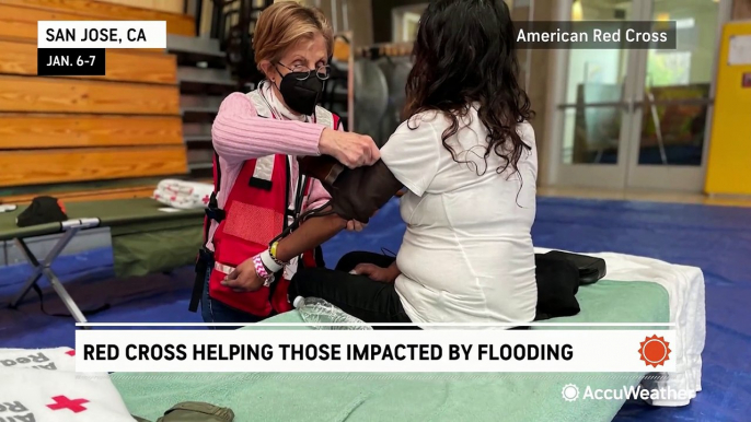 Red Cross provides shelter for hundreds of Californians amid flooding