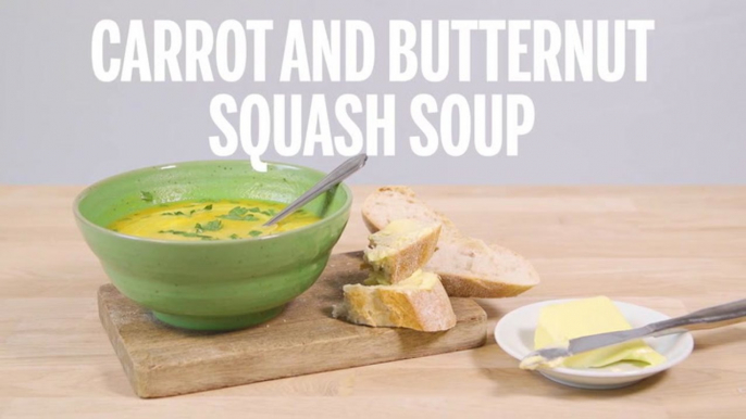 Carrot and Butternut Squash Soup I Recipes