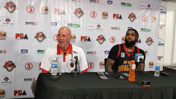 Bay Area Dragons postgame press conference after forcing Game 7 | PBA Commissioner's Cup finals