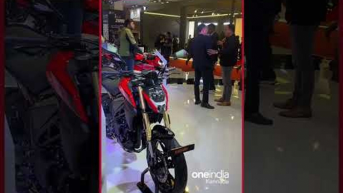 Bikes Exhibition In Auto Expo 2023.#autoexpo #bikes #moto #motorcycle #kannada #kannadareels #insta