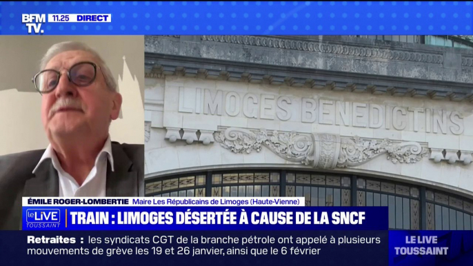 Liaison ferroviaire avec Paris: le maire de Limoges dénonce un "abandon de la part des différents gouvernements et de la SNCF"