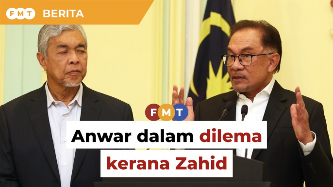 Anwar dalam dilema kerana Zahid, kata wakil rakyat PKR