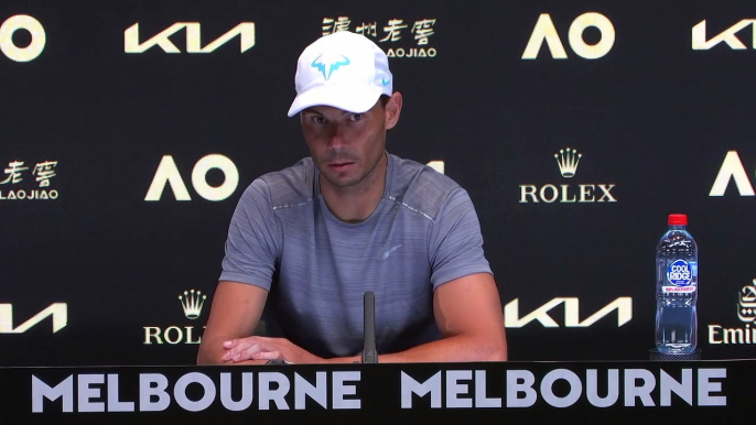 Open d'Australie 2023 - Rafael Nadal : " I need a victory, so that's the main thing. Doesn't matter the way. The most important thing today is a victory against a tough opponent"