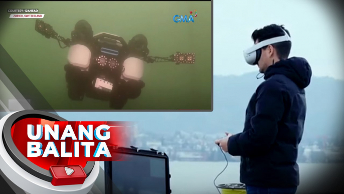 Robotic drone, malaking tulong sa underwater search and rescue operations sa Switzerland | UB