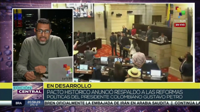 Colombia: Coalición de Gobierno expresa su apoyo a las reformas del pdte. Gustavo Petro