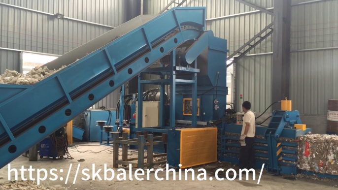 Baler machines with PLC system