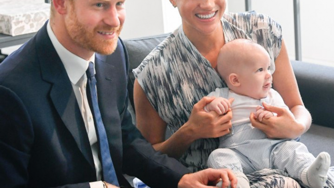 Prince Archie received a bike for his birthday