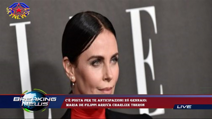 C'è Posta per te anticipazioni 28 gennaio:  Maria De Filippi arriva Charlize Theron