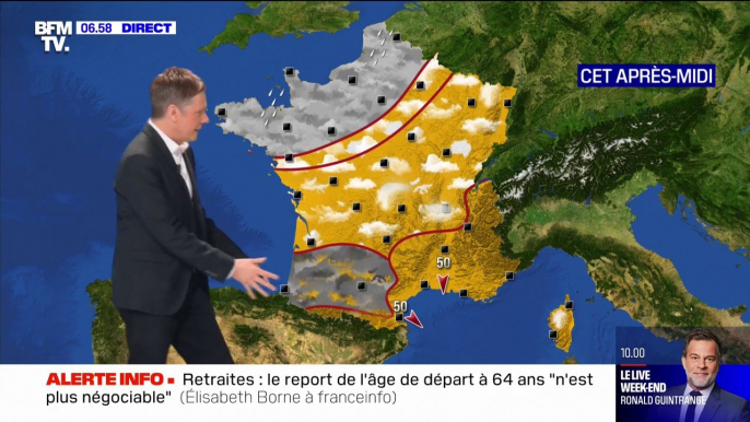 Un ciel gris sur le nord-ouest et le sud-ouest ce dimanche, des éclaircies ailleurs