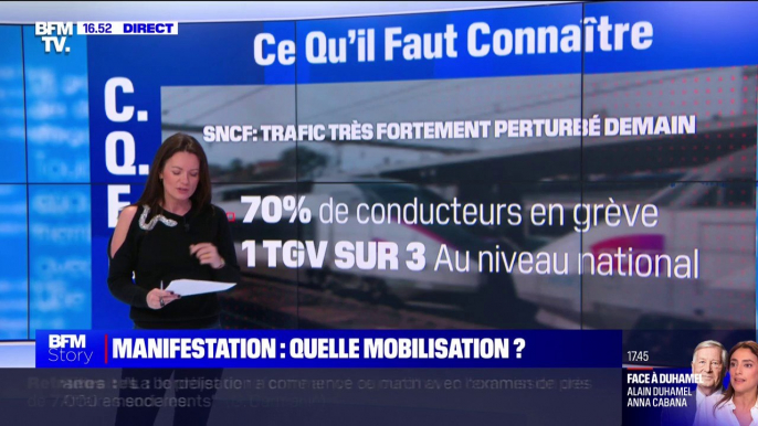 Trains, métros, écoles: à quelles perturbations s'attendre ce mardi avec les grèves contre la réforme des retraites?