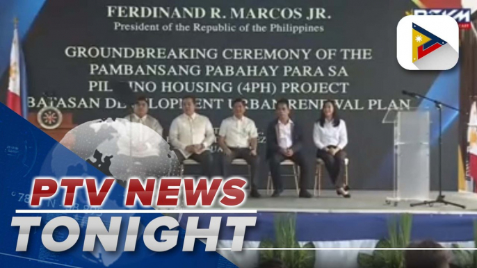 Pres. Ferdinand R. Marcos Jr. leads groundbreaking of Bagong Lipunan Improvement of Sites and Services project in QC