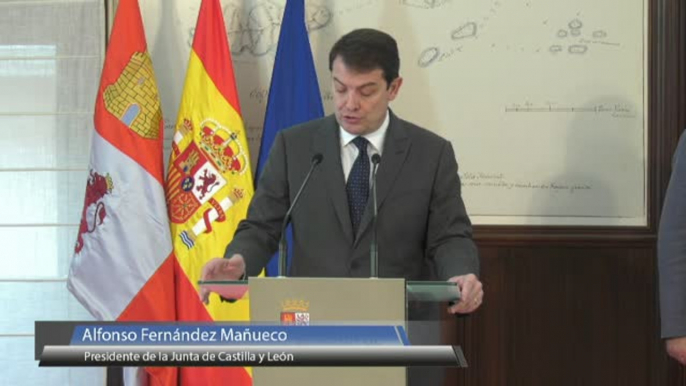 Mañueco: "Quienes con una ley han ocasionado que los violadores salgan de la prisión no tienen autoridad para dar lecciones sobre la protección de las mujeres"