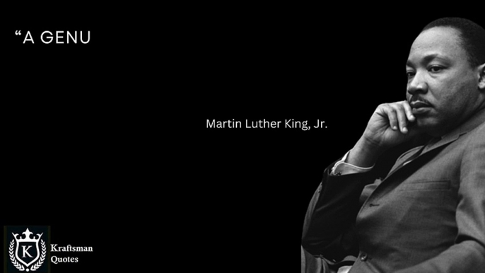 “A genuine leader is not a searcher for consensus but a molder of consensus.” Martin Luther King Jr. Quotes