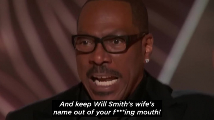 Eddie Murphy Explains Why He Name-Dropped Will Smith During His Golden Globes Speech