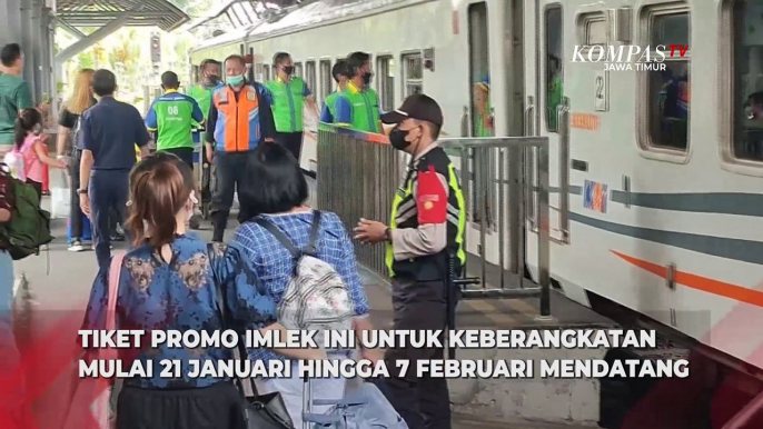 Tahun Baru Imlek, PT KAI Beri Layanan Tiket Promo Kereta Api Jarak Jauh