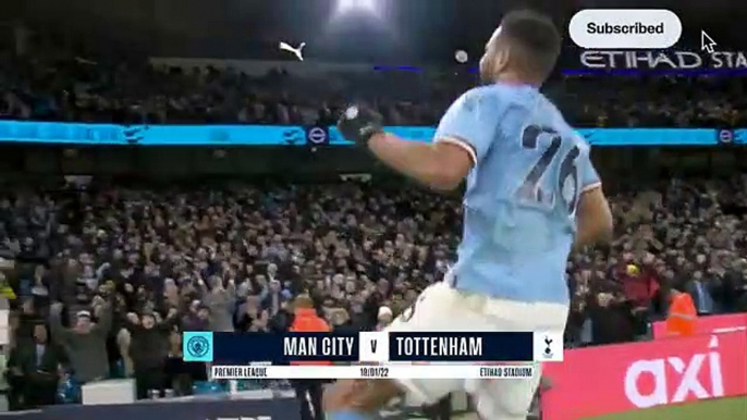 Manchester city vs Tottenham Premier League HIGHLIGHTS 2023