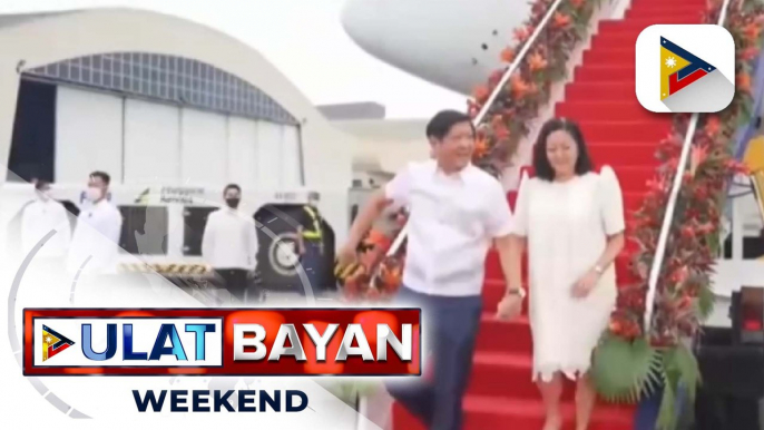 Pres. Ferdinand R. Marcos Jr., balik-bansa na mula sa Davos, Switzerland