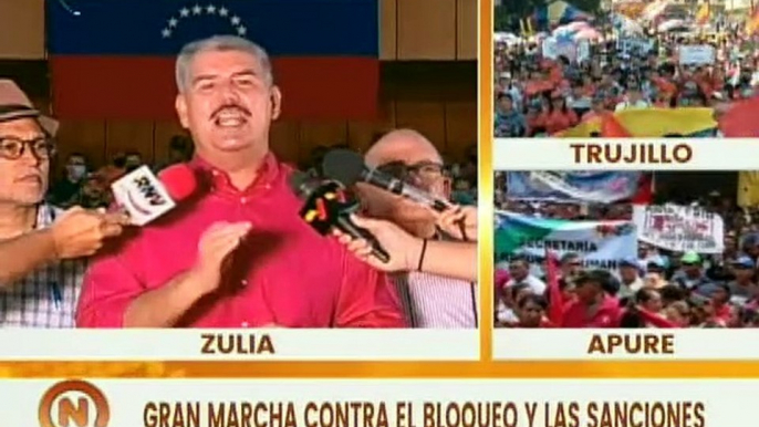 Pueblo del edo. Zulia rechaza las medidas coercitivas y toma medidas en defensa de la Patria