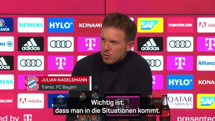 Nagelsmann: "Freuen uns, wenn mehr als einer reingeht"