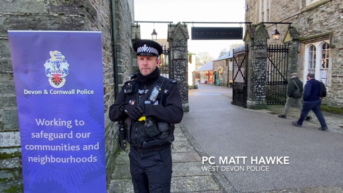 West Devon Police in Bedford Square