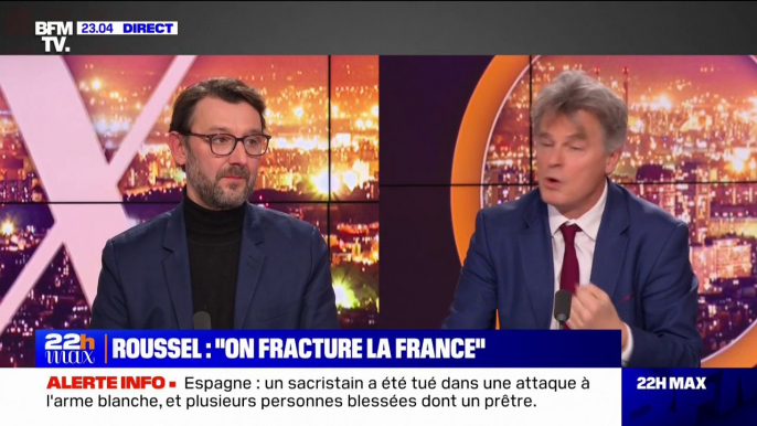 Fabien Roussel: "Si le gouvernement veut le bras de fer plutôt que le référendum et le débat, on fait le bras de fer"