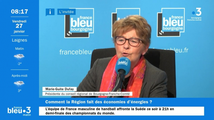 Hausse des dépenses énergétiques : "Nous ne voyons pas où nous allons", alerte Marie-Guite Dufay