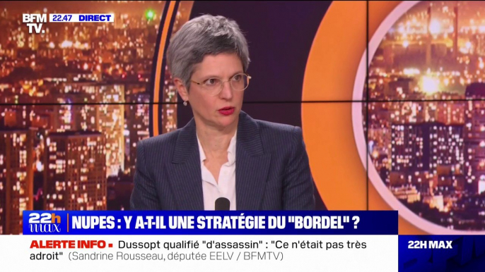 Réforme des retraites: "On a déposé des amendements pour être maîtres du temps", affirme Sandrine Rousseau