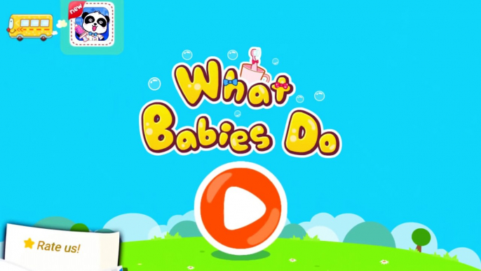 Baby Panda´s Daily Life Panda games Babybus-Learn baby habits