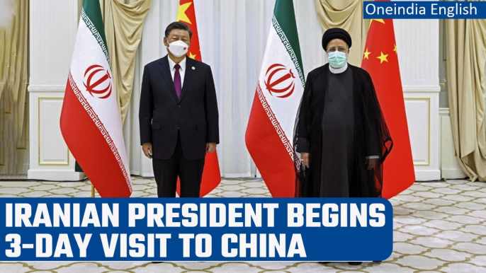 Iranian President Ebrahim Raisi arrives in China; to hold talks with Xi Jinping | Oneindia News