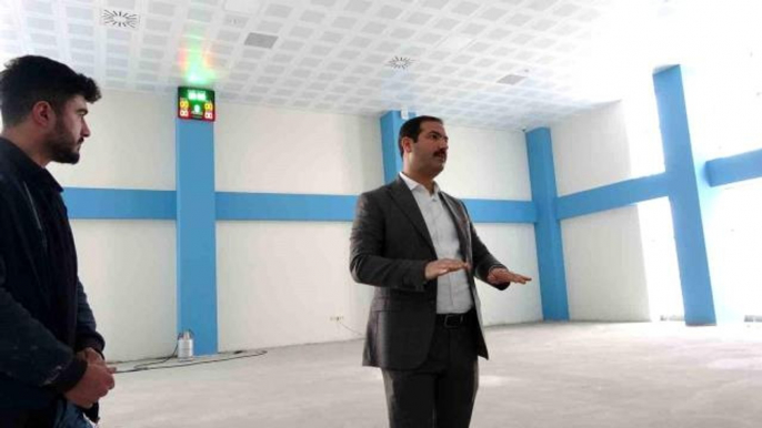 Bitlis Sporcu Fabrikası açılış için gün sayıyor